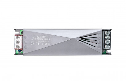 Драйвер для LED ленты 12В IP20 150Вт 12,5А 178x50x24мм СириусА